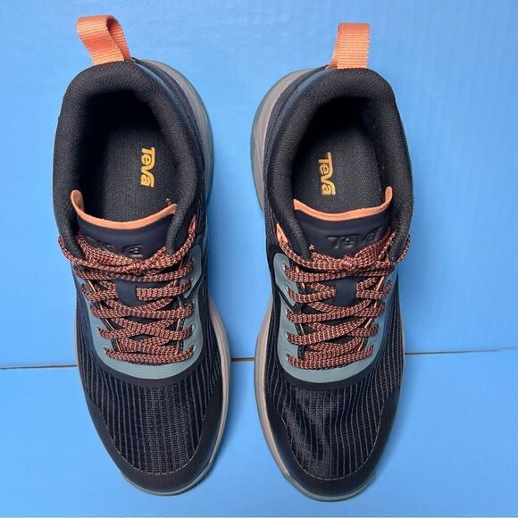 Teva Womens Gateway Mid Blue Aqua Orange Hiking Boot 7 - Picture 8 of 9